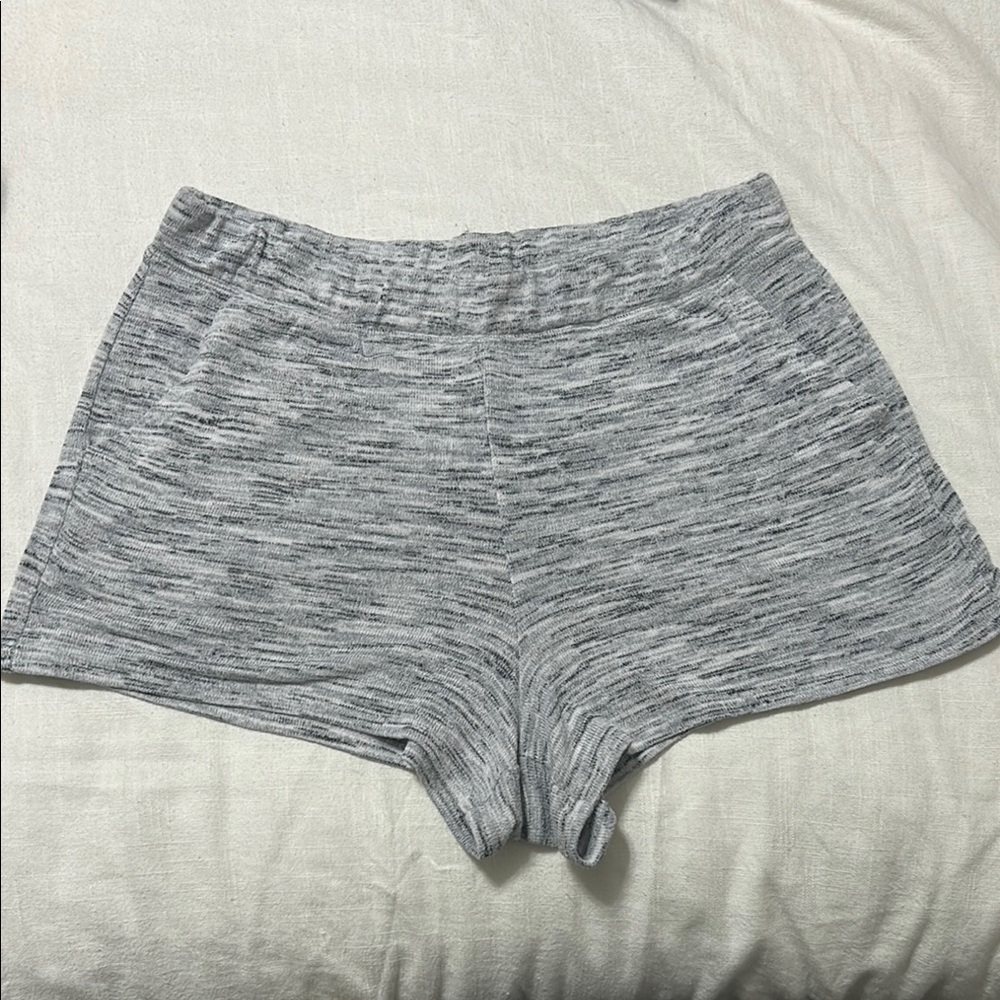 Aerie Gray PJ Shorts